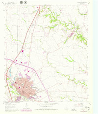 Download a high-resolution, GPS-compatible USGS topo map for Waxahachie, TX (1979 edition)