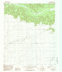 Download a high-resolution, GPS-compatible USGS topo map for Wayside, TX (1984 edition)