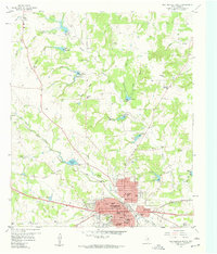 Download a high-resolution, GPS-compatible USGS topo map for Weatherford North, TX (1960 edition)