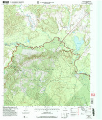 Download a high-resolution, GPS-compatible USGS topo map for Weches, TX (2006 edition)