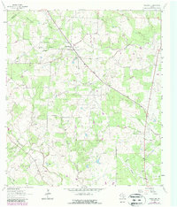 Download a high-resolution, GPS-compatible USGS topo map for Weesatche, TX (1987 edition)