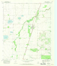 Download a high-resolution, GPS-compatible USGS topo map for Weinert, TX (1970 edition)