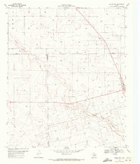 Download a high-resolution, GPS-compatible USGS topo map for Welch West, TX (1971 edition)