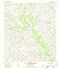 preview thumbnail of historical topo map of Austin County, TX in 1963
