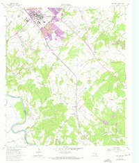 Download a high-resolution, GPS-compatible USGS topo map for Wellborn, TX (1972 edition)