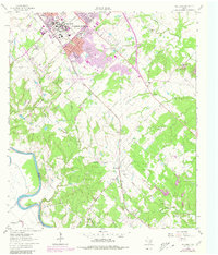 Download a high-resolution, GPS-compatible USGS topo map for Wellborn, TX (1980 edition)