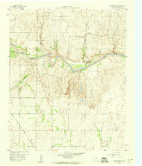 Download a high-resolution, GPS-compatible USGS topo map for Wellington NW, TX (1960 edition)
