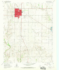 Download a high-resolution, GPS-compatible USGS topo map for Wellington, TX (1967 edition)
