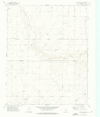 preview thumbnail of historical topo map of Dallam County, TX in 1973