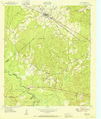 1951 Map of Wells
