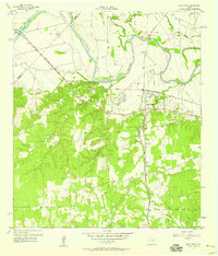 Download a high-resolution, GPS-compatible USGS topo map for West Point, TX (1958 edition)