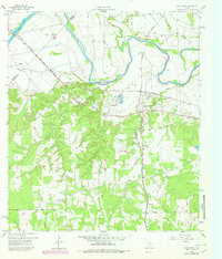preview thumbnail of historical topo map of Fayette County, TX in 1958