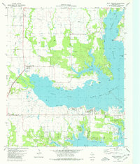 Download a high-resolution, GPS-compatible USGS topo map for West Tawakoni, TX (1980 edition)