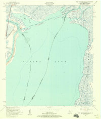 Download a high-resolution, GPS-compatible USGS topo map for West of Greens Bayou, TX (1958 edition)