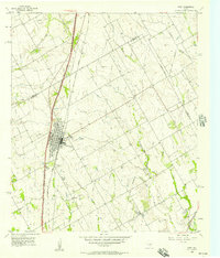 Download a high-resolution, GPS-compatible USGS topo map for West, TX (1957 edition)