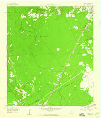 Download a high-resolution, GPS-compatible USGS topo map for Westcott, TX (1959 edition)