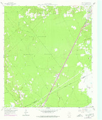 Download a high-resolution, GPS-compatible USGS topo map for Westcott, TX (1978 edition)