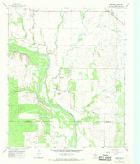 Download a high-resolution, GPS-compatible USGS topo map for Westover, TX (1969 edition)