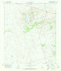 Download a high-resolution, GPS-compatible USGS topo map for Whalen Lake, TX (1974 edition)