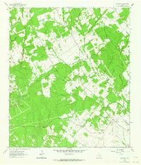 Download a high-resolution, GPS-compatible USGS topo map for Wheelock, TX (1964 edition)