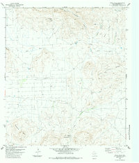 Download a high-resolution, GPS-compatible USGS topo map for White Hills, TX (1984 edition)
