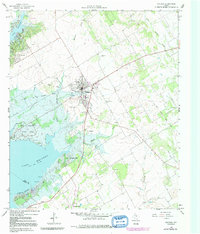 Download a high-resolution, GPS-compatible USGS topo map for Whitney, TX (1991 edition)