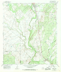 preview thumbnail of historical topo map of Atascosa County, TX in 1965