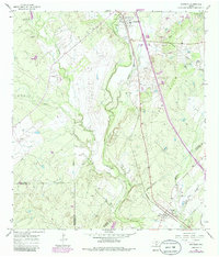 Download a high-resolution, GPS-compatible USGS topo map for Whitsett, TX (1988 edition)