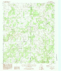 Download a high-resolution, GPS-compatible USGS topo map for Whitt, TX (1984 edition)