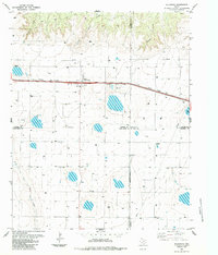 1984 Map of Wildorado, TX