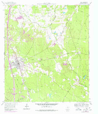 Download a high-resolution, GPS-compatible USGS topo map for Willis, TX (1978 edition)