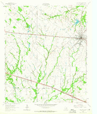 Download a high-resolution, GPS-compatible USGS topo map for Wills Point, TX (1965 edition)