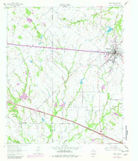 Download a high-resolution, GPS-compatible USGS topo map for Wills Point, TX (1982 edition)