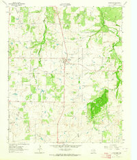 Download a high-resolution, GPS-compatible USGS topo map for Windthorst, TX (1964 edition)