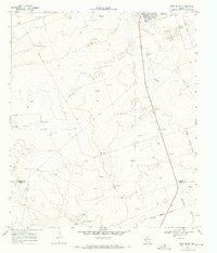 Download a high-resolution, GPS-compatible USGS topo map for Wink South, TX (1971 edition)