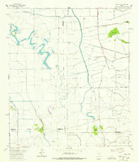 Download a high-resolution, GPS-compatible USGS topo map for Winnie NW, TX (1978 edition)