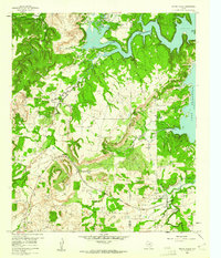 Download a high-resolution, GPS-compatible USGS topo map for Wizard Wells, TX (1961 edition)