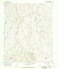 preview thumbnail of historical topo map of Potter County, TX in 1966