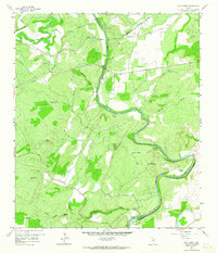Download a high-resolution, GPS-compatible USGS topo map for Wolf Ridge, TX (1964 edition)