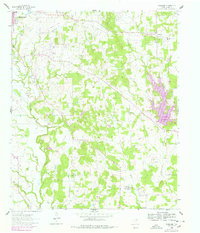 Download a high-resolution, GPS-compatible USGS topo map for Woodbine, TX (1978 edition)