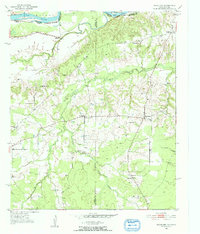 Download a high-resolution, GPS-compatible USGS topo map for Woodland, TX (1952 edition)