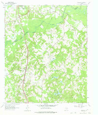 Download a high-resolution, GPS-compatible USGS topo map for Woodlawn, TX (1975 edition)