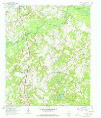 preview thumbnail of historical topo map of Harrison County, TX in 1962