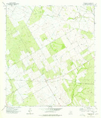 Download a high-resolution, GPS-compatible USGS topo map for Woodward, TX (1977 edition)