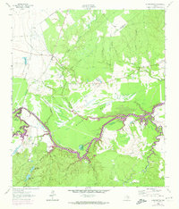 Download a high-resolution, GPS-compatible USGS topo map for Wyser Bottom, TX (1974 edition)