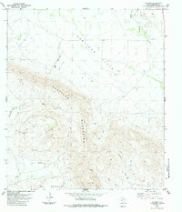 Download a high-resolution, GPS-compatible USGS topo map for Y E Mesa, TX (1984 edition)