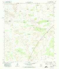 Download a high-resolution, GPS-compatible USGS topo map for Y T Ranch, TX (1974 edition)
