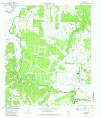 Download a high-resolution, GPS-compatible USGS topo map for Yard, TX (1982 edition)