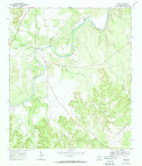 Download a high-resolution, GPS-compatible USGS topo map for Yates, TX (1971 edition)