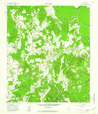 Download a high-resolution, GPS-compatible USGS topo map for Young, TX (1962 edition)